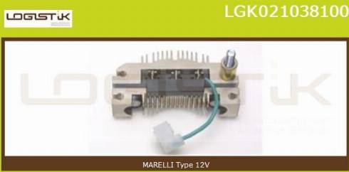 LGK LGK021038100 - Изправител, генератор vvparts.bg