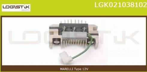 LGK LGK021038102 - Изправител, генератор vvparts.bg