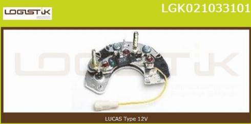 LGK LGK021033101 - Изправител, генератор vvparts.bg