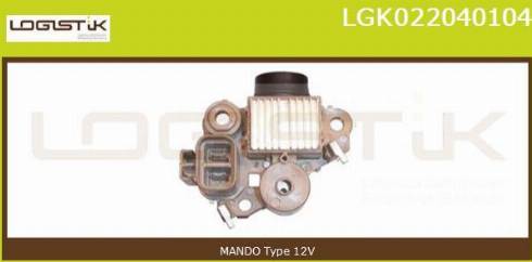LGK LGK022040104 - Регулатор на генератор vvparts.bg