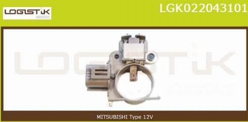 LGK LGK022043101 - Регулатор на генератор vvparts.bg