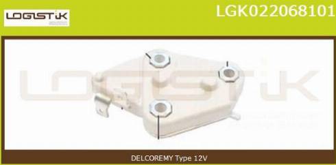 LGK LGK022068101 - Регулатор на генератор vvparts.bg