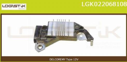 LGK LGK022068108 - Регулатор на генератор vvparts.bg