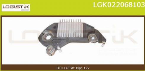 LGK LGK022068103 - Регулатор на генератор vvparts.bg