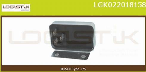LGK LGK022018158 - Регулатор на генератор vvparts.bg