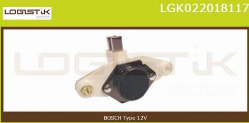 LGK LGK022018117 - Регулатор на генератор vvparts.bg