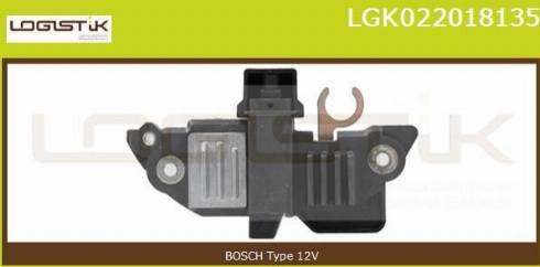 LGK LGK022018135 - Регулатор на генератор vvparts.bg