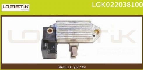 LGK LGK022038100 - Регулатор на генератор vvparts.bg