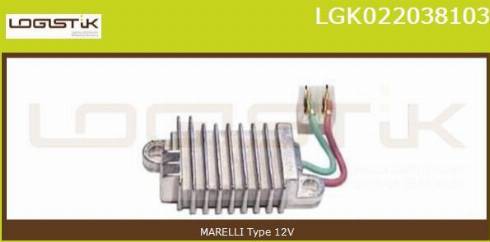 LGK LGK022038103 - Регулатор на генератор vvparts.bg