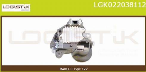 LGK LGK022038112 - Регулатор на генератор vvparts.bg