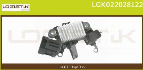 LGK LGK022028122 - Регулатор на генератор vvparts.bg