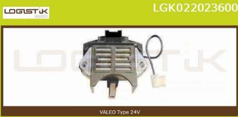 LGK LGK022023600 - Регулатор на генератор vvparts.bg