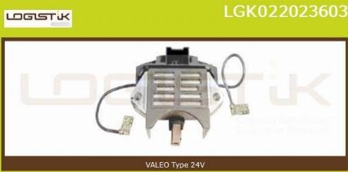 LGK LGK022023603 - Регулатор на генератор vvparts.bg