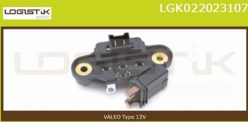 LGK LGK022023107 - Регулатор на генератор vvparts.bg