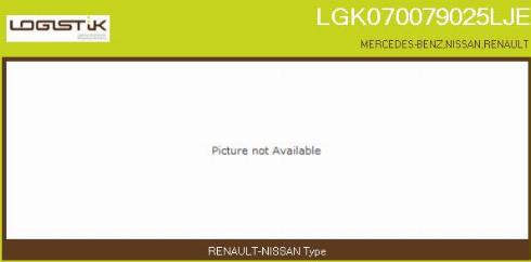 LGK LGK070079025LJE - Турбина, принудително пълнене с въздух vvparts.bg