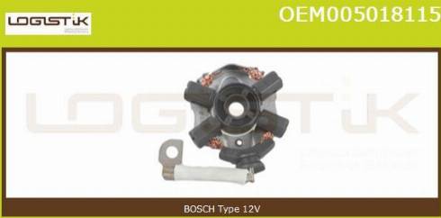 LGK OEM005018115 - Държач, карбонови четки vvparts.bg