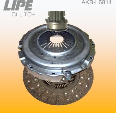 Lipe Clutch AKB-L6814 - Комплект съединител vvparts.bg