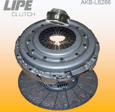 Lipe Clutch AKB-L6266 - Комплект съединител vvparts.bg