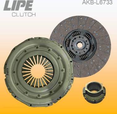 Lipe Clutch AKB-L6733 - Комплект съединител vvparts.bg