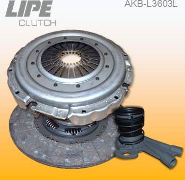 Lipe Clutch AKB-L3603 - Комплект съединител vvparts.bg