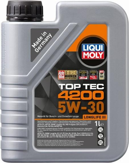 Liqui Moly 8973+8972 - Двигателно масло vvparts.bg