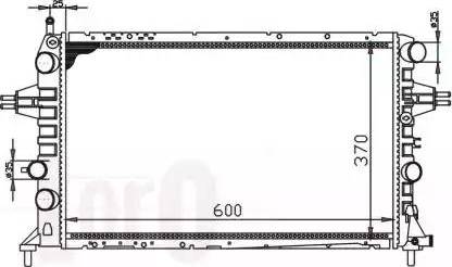 Loro 037-017-0048 - Радиатор, охлаждане на двигателя vvparts.bg