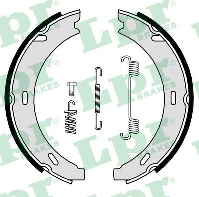 LPR 04729 - Комплект спирачна челюст, ръчна спирачка vvparts.bg