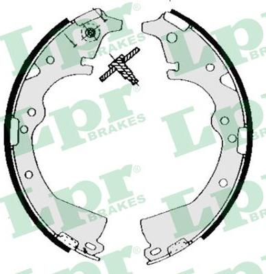 LPR 05290 - Комплект спирачна челюст vvparts.bg