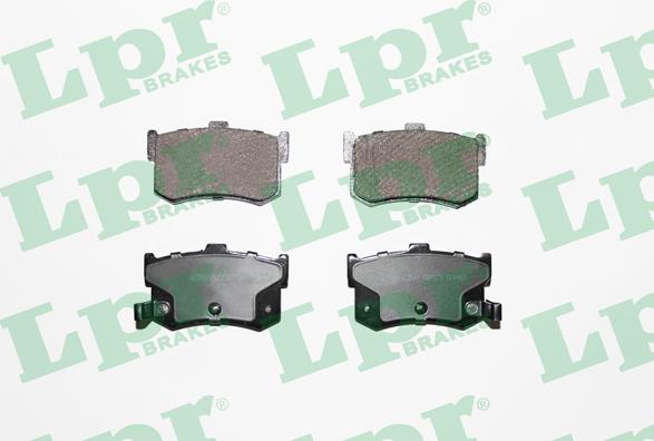 LPR 05P079 - Комплект спирачно феродо, дискови спирачки vvparts.bg
