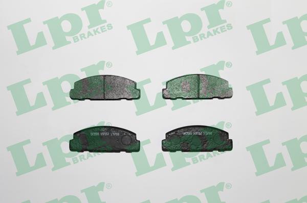 LPR 05P267 - Комплект спирачно феродо, дискови спирачки vvparts.bg
