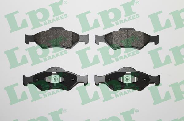 LPR 05P795 - Комплект спирачно феродо, дискови спирачки vvparts.bg