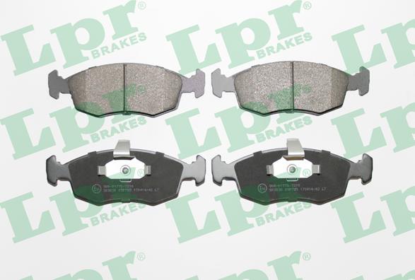 LPR 05P785 - Комплект спирачно феродо, дискови спирачки vvparts.bg