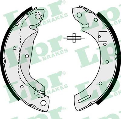 LPR 08500 - Комплект спирачна челюст vvparts.bg