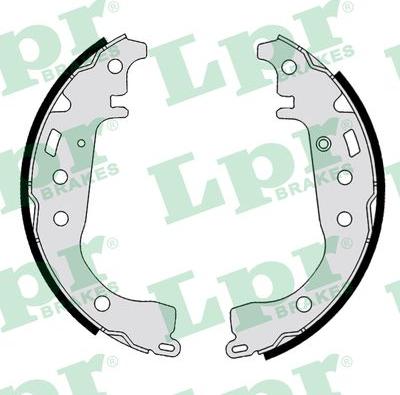 LPR 07860 - Комплект спирачна челюст vvparts.bg