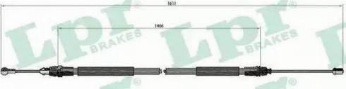 RIDER RD.44424102721 - Жило, ръчна спирачка vvparts.bg