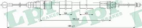 RIDER RD.44424102721 - Жило, ръчна спирачка vvparts.bg