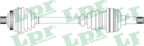 LPR DS51061 - Полуоска vvparts.bg