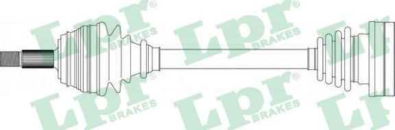 LPR DS51031 - Полуоска vvparts.bg