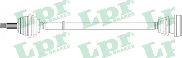 LPR DS51038 - Полуоска vvparts.bg