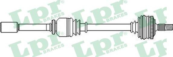 LPR DS52449 - Полуоска vvparts.bg