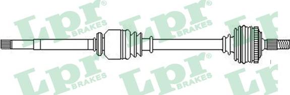 LPR DS52445 - Полуоска vvparts.bg