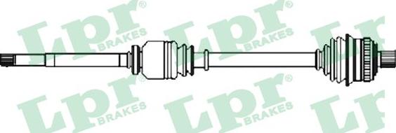 LPR DS52562 - Полуоска vvparts.bg