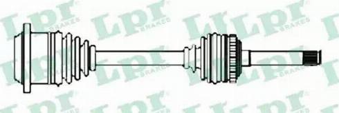 LPR DS52573 - Полуоска vvparts.bg