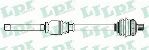 LPR DS52630 - Полуоска vvparts.bg