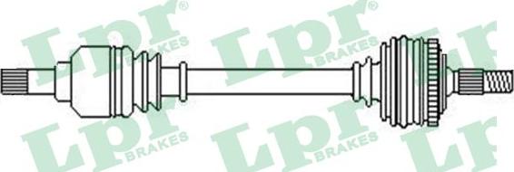 LPR DS52339 - Полуоска vvparts.bg