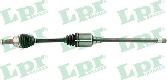 LPR DS60989 - Полуоска vvparts.bg