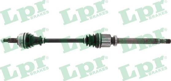 LPR DS60987 - Полуоска vvparts.bg