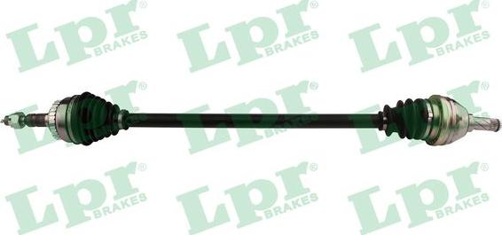 LPR DS60491 - Полуоска vvparts.bg