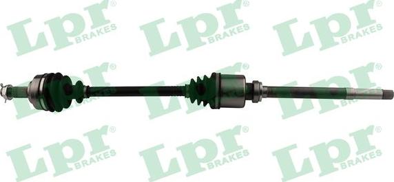 LPR DS60610 - Полуоска vvparts.bg