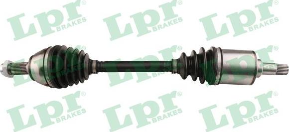 LPR DS60255 - Полуоска vvparts.bg